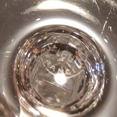 Saint Louis, Set Of 35 Crystal Glasses Model Bristol, Twentieth.-photo-4