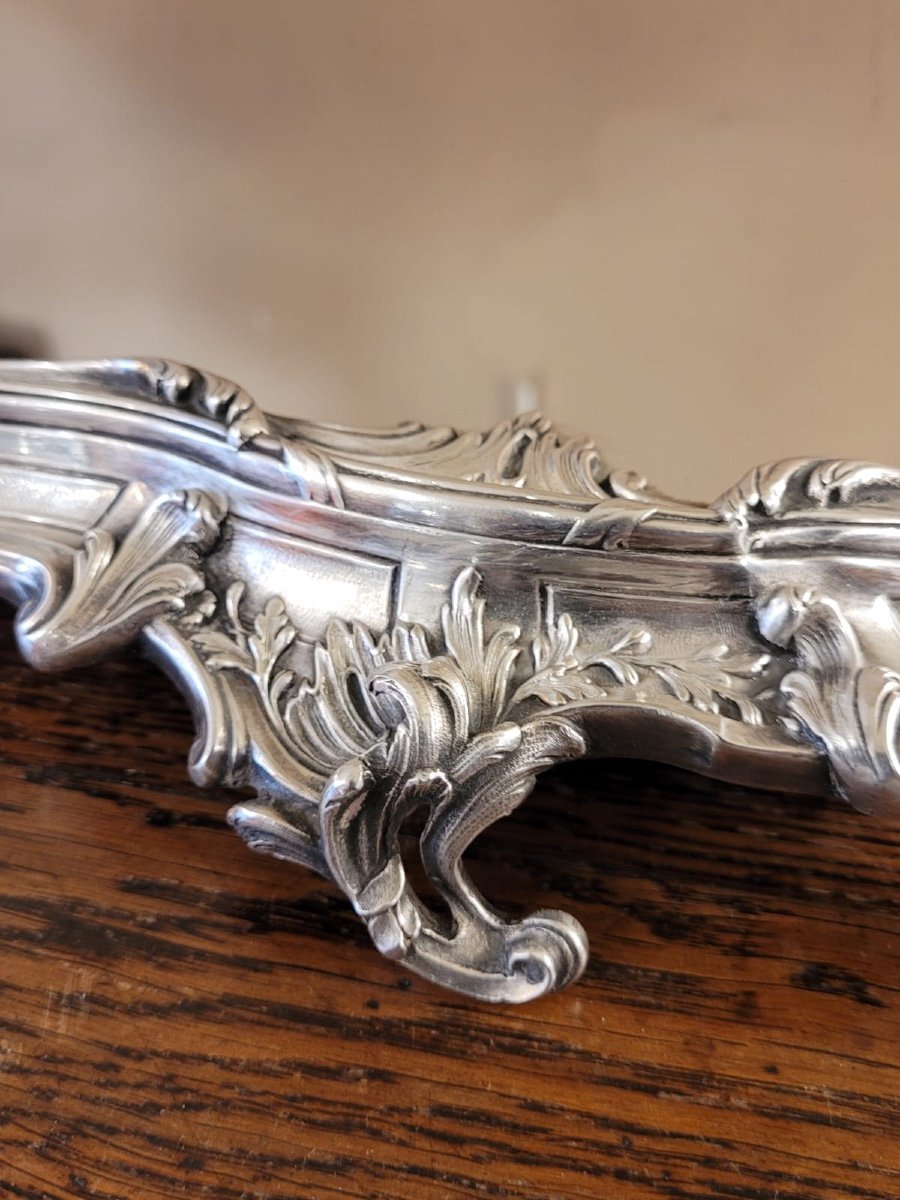 Puiforcat Table's Center In Sterling Silver Around 1900-photo-1