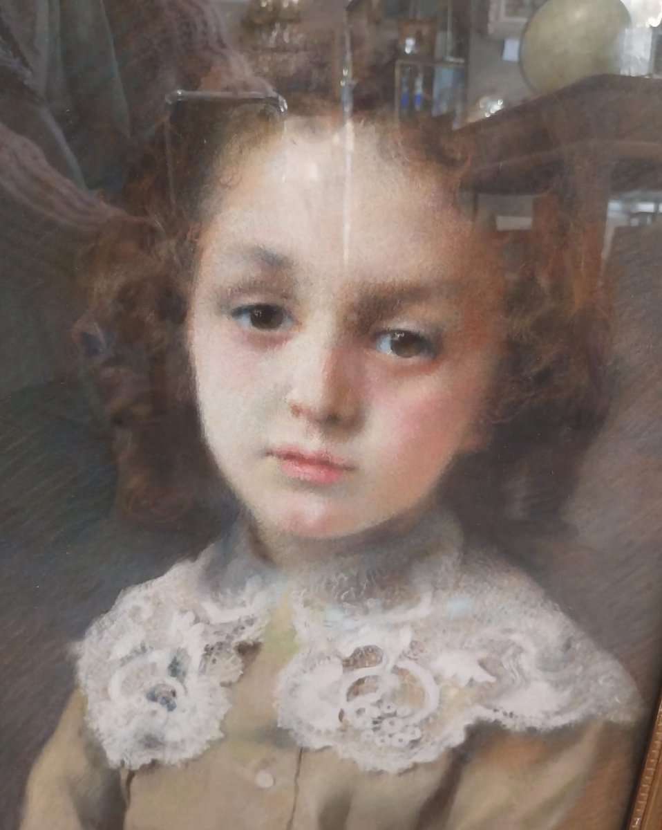 Paul Alexandre Alfred Leroy (1860-1942), ,pastel On Nineteenth Paper.-photo-2