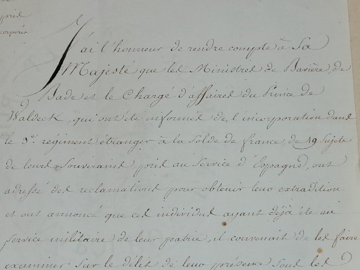 Napoléon 1er Et Le Duc De Feltre, Apostille Sur Un Rapport Du 27 Mai 1812.-photo-7