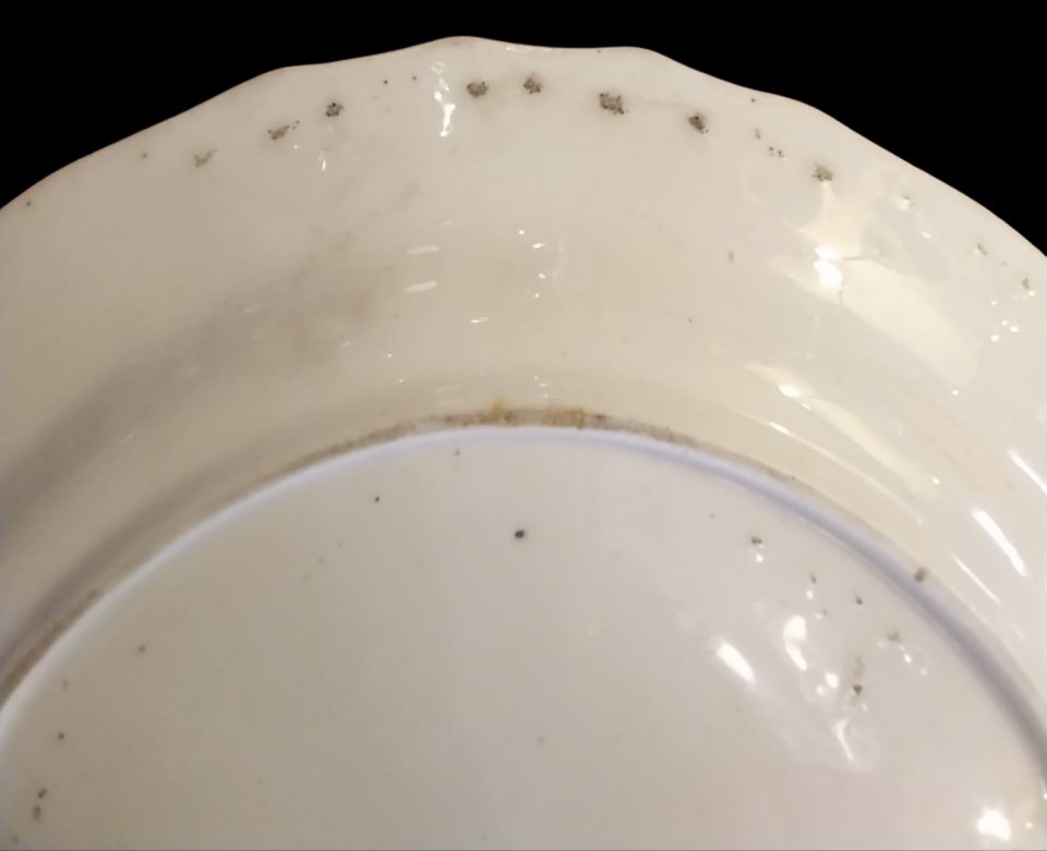 Assiette En Porcelaine Tendre D’arras, XVIIIe-photo-6