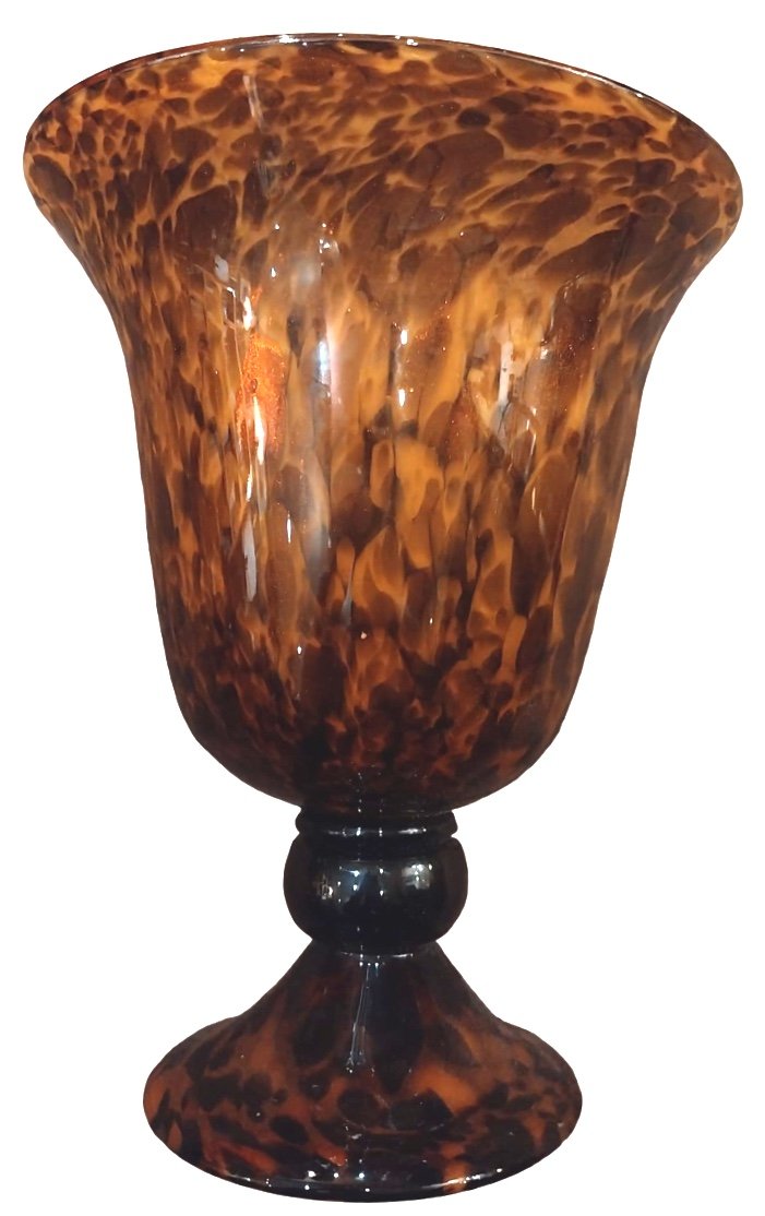 Murano Blown Glass Vase, 20th Century-photo-1