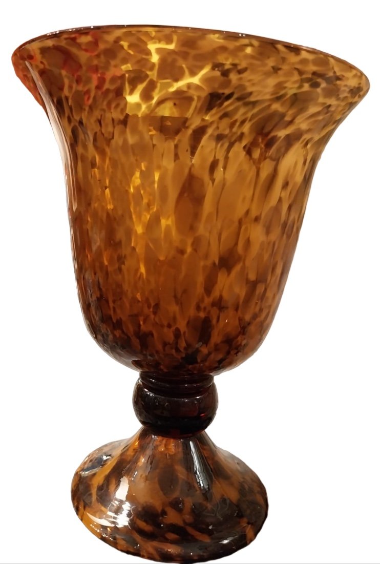 Vase En Verre Soufflé De Murano, XXe-photo-2