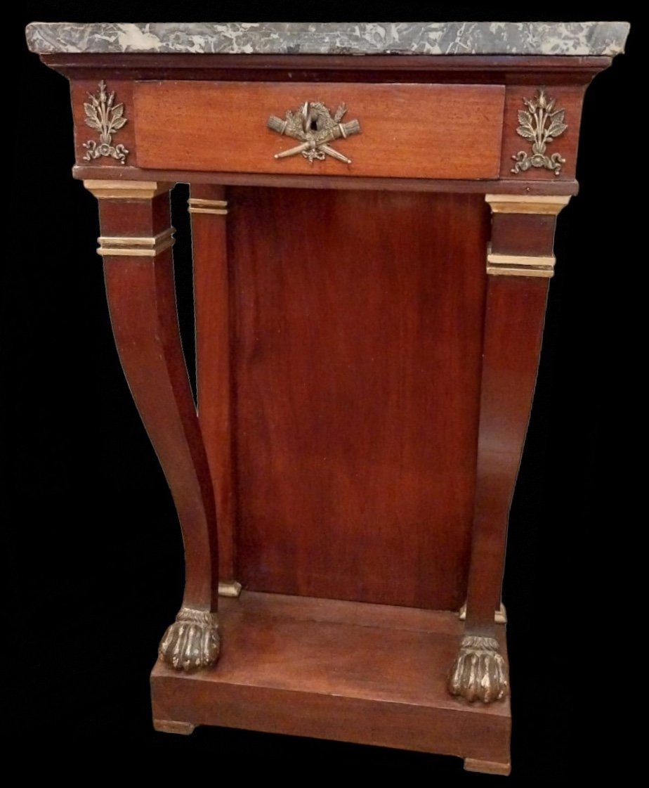 Empire Style Console, 19th Century.-photo-4