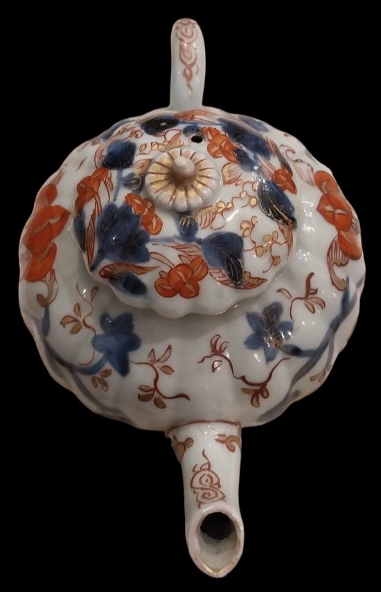 Imari Porcelain Teapot, 18th Century-photo-2