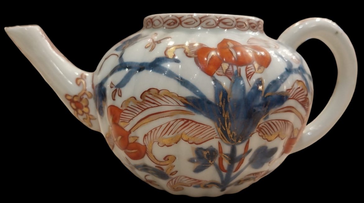 Imari Porcelain Teapot, 18th Century-photo-4