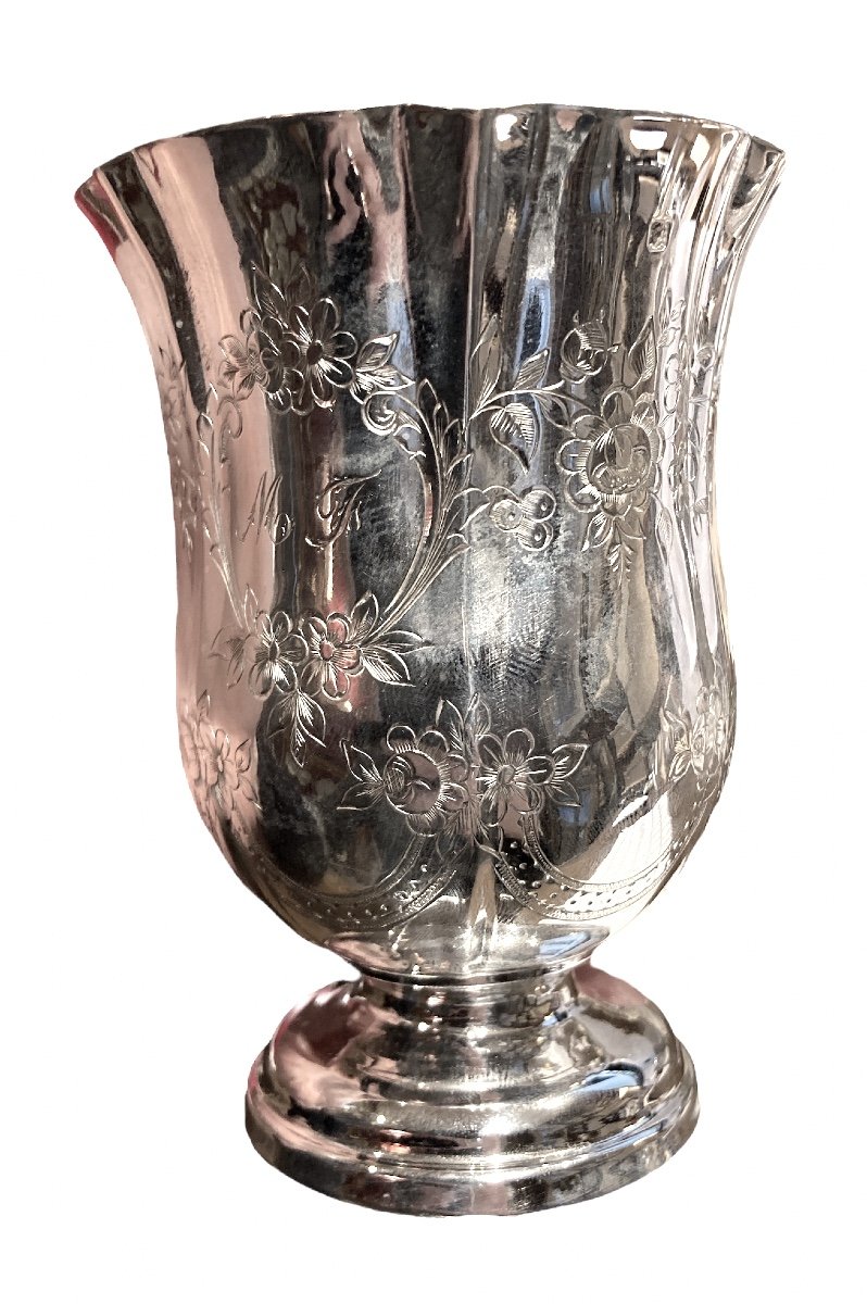 Timpani In Sterling Silver, Early 20th Century-photo-2