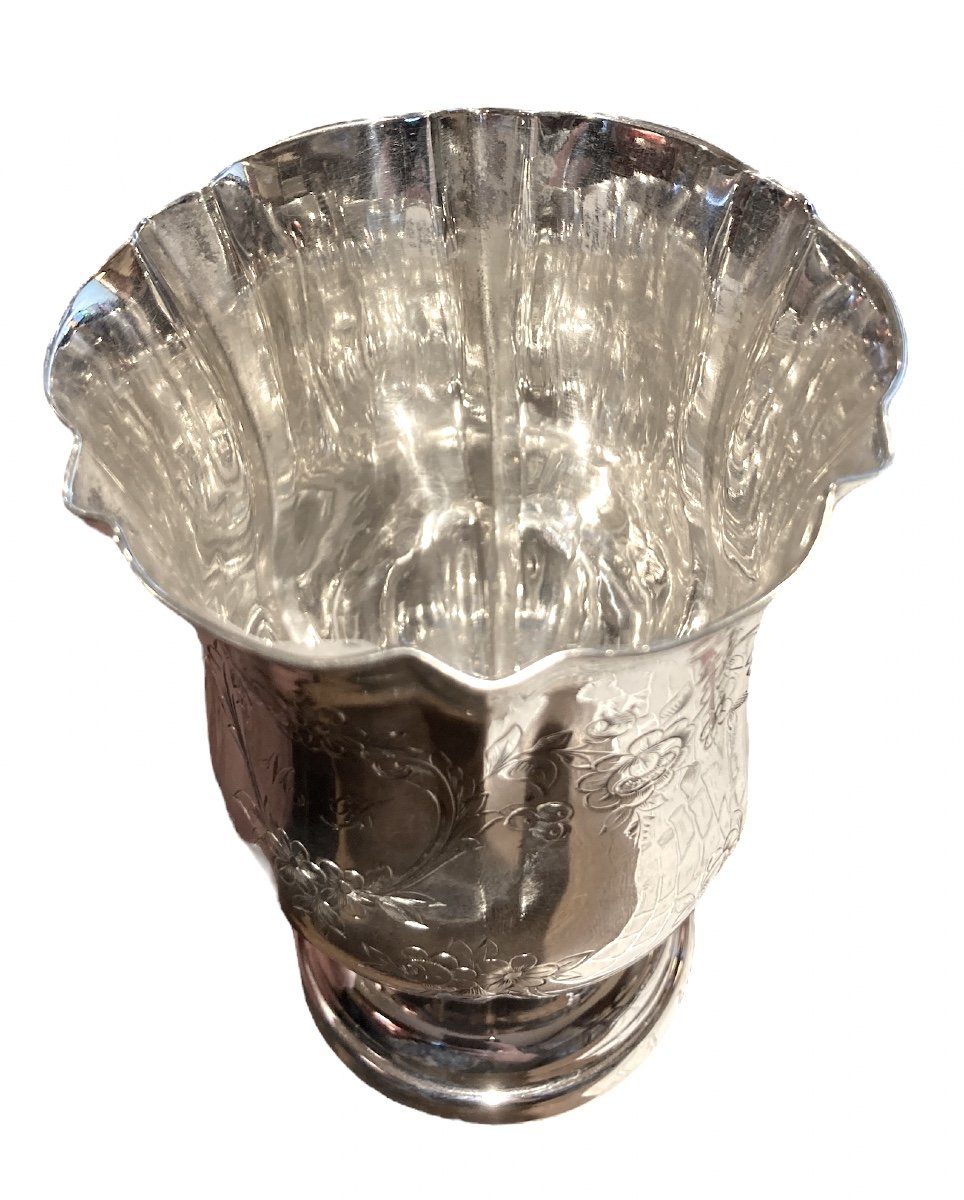 Timpani In Sterling Silver, Early 20th Century-photo-3