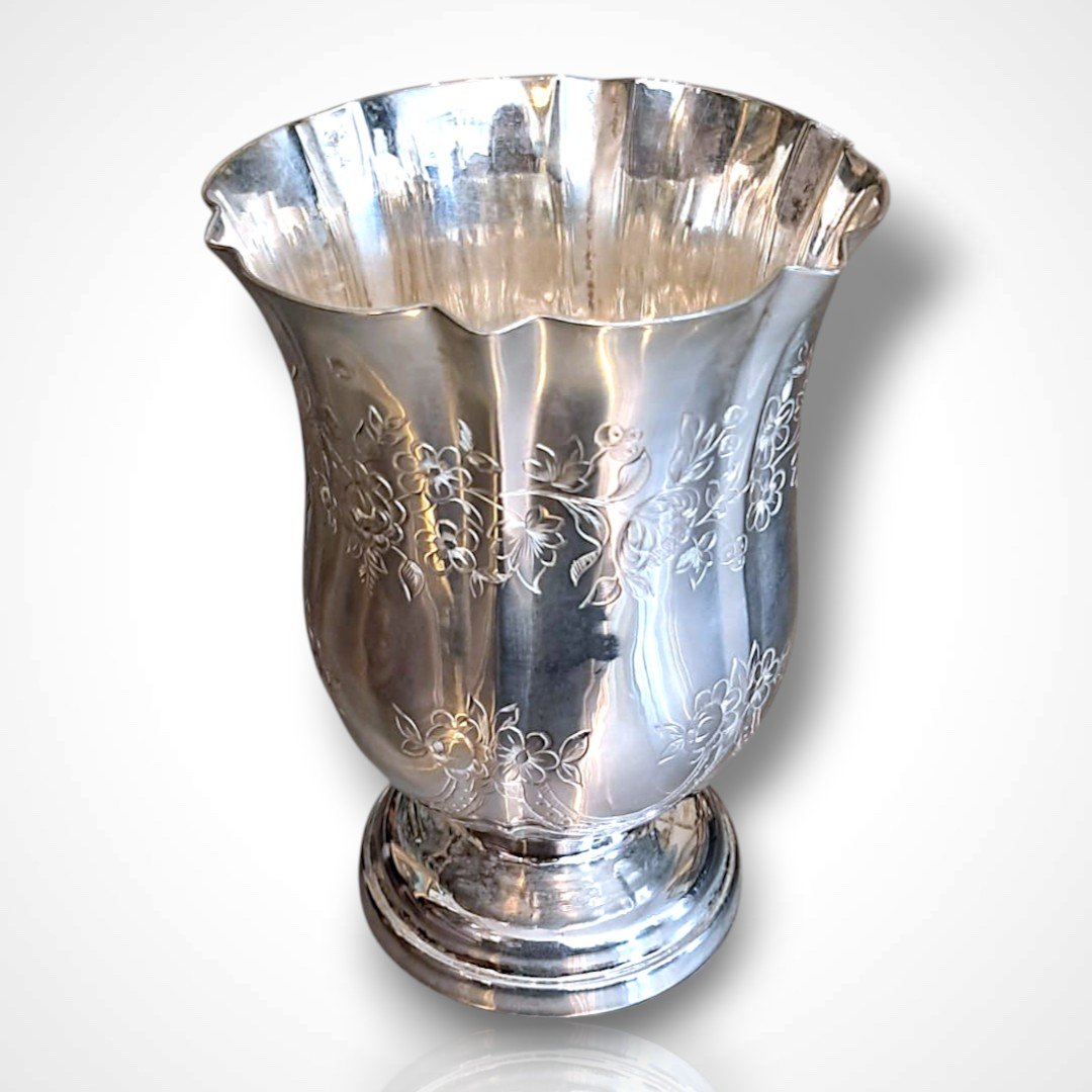 Timpani In Sterling Silver, Early 20th Century-photo-2