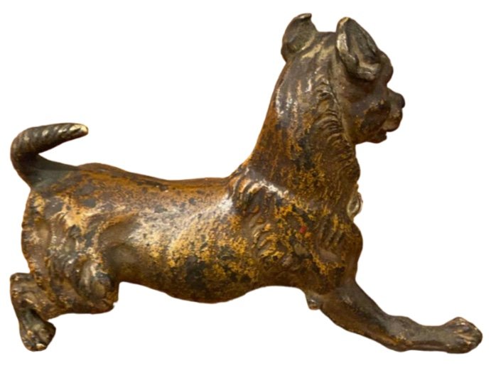 Bronze De Vienne, Chien, XIXe-photo-2