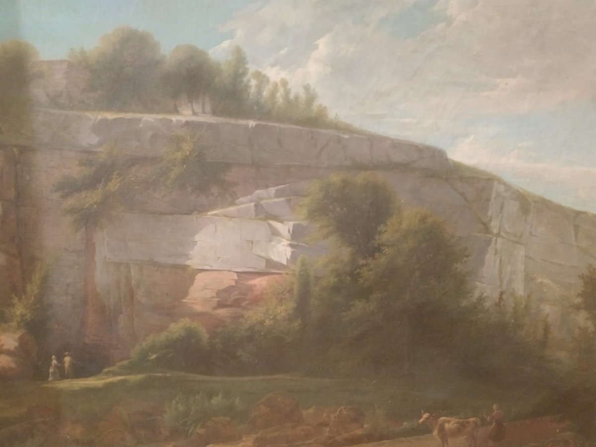 Gayet Antoine Juste Ernest (1823-), Oil On Canvas, Genre Scene, 19th Century-photo-3