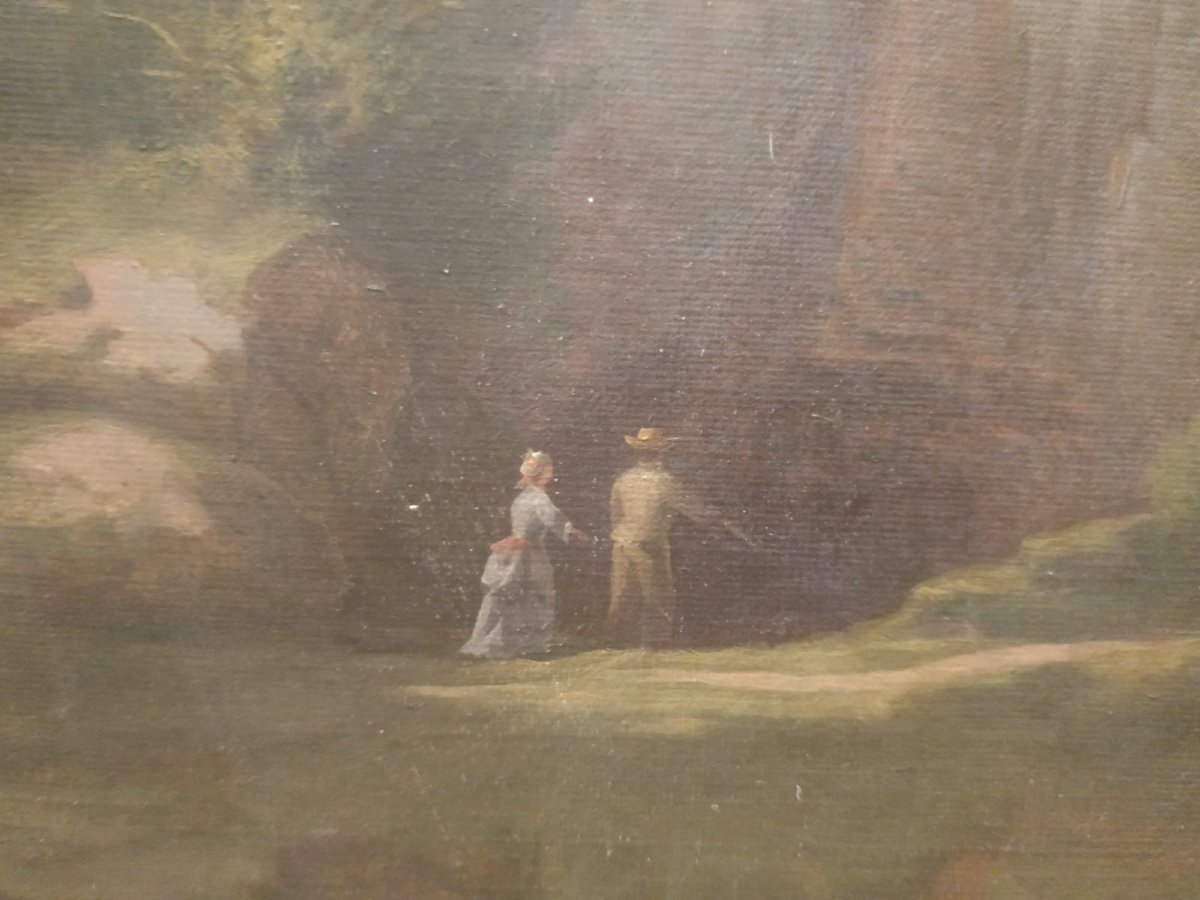 Gayet Antoine Juste Ernest (1823-), Oil On Canvas, Genre Scene, 19th Century-photo-4