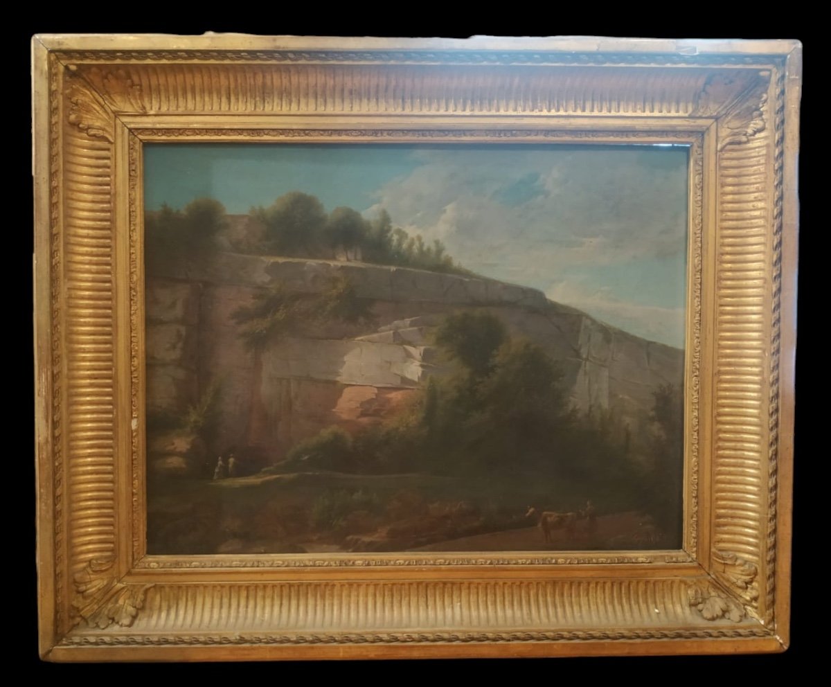 Gayet Antoine Juste Ernest (1823-), Oil On Canvas, Genre Scene, 19th Century