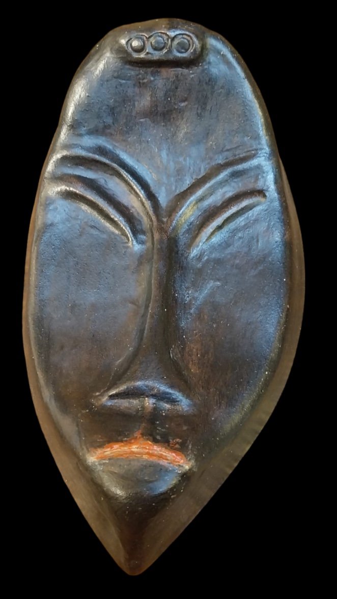 Roger Capron (1922-2006), Vallauris, Ceramic, Mask, 20th