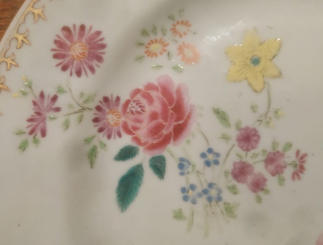  Porcelain Plate, China, 18th Century -photo-2