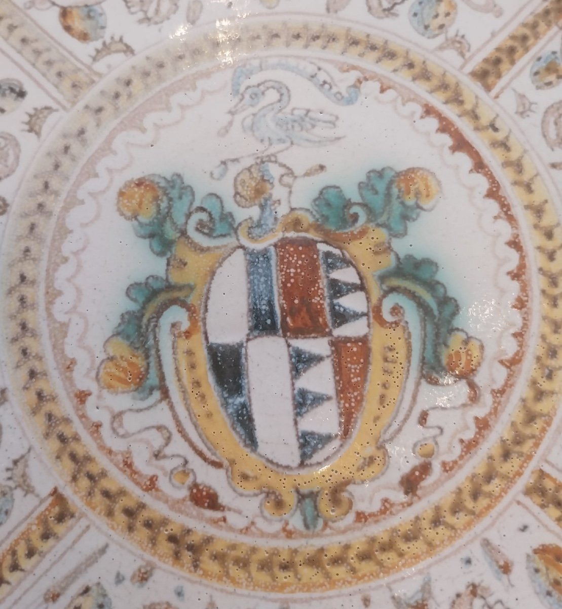 Deruta, Italy, 17th Century Earthenware Cup.-photo-4