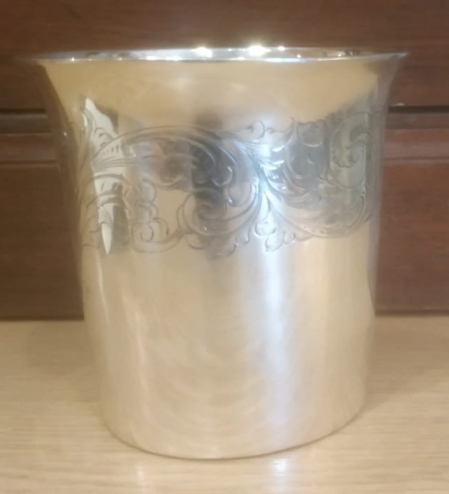 Sterling Silver Cup, 20th Century -photo-2
