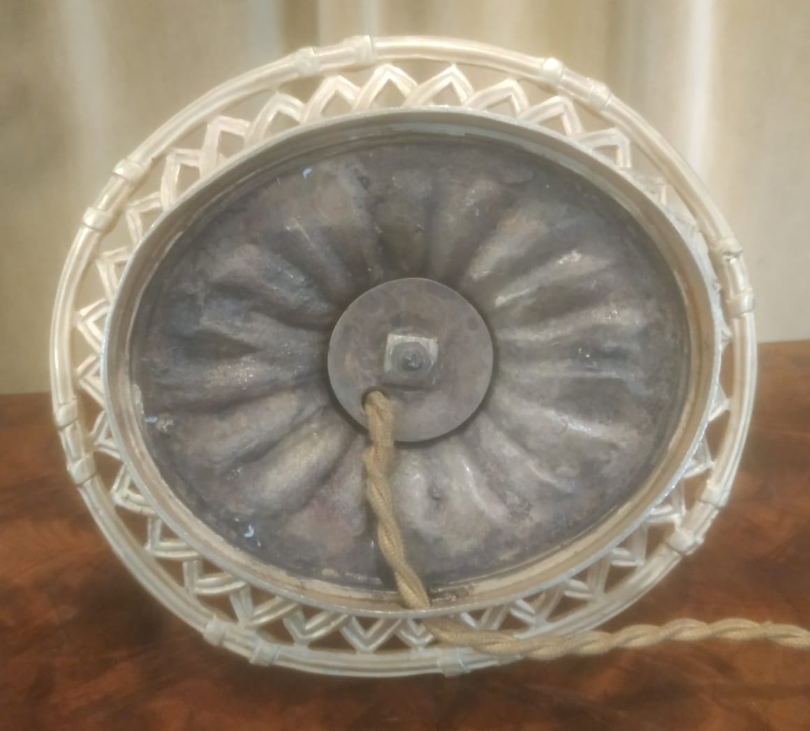 Bronze Bouillotte Lamp, Louis XVI Style, 20th Century-photo-1