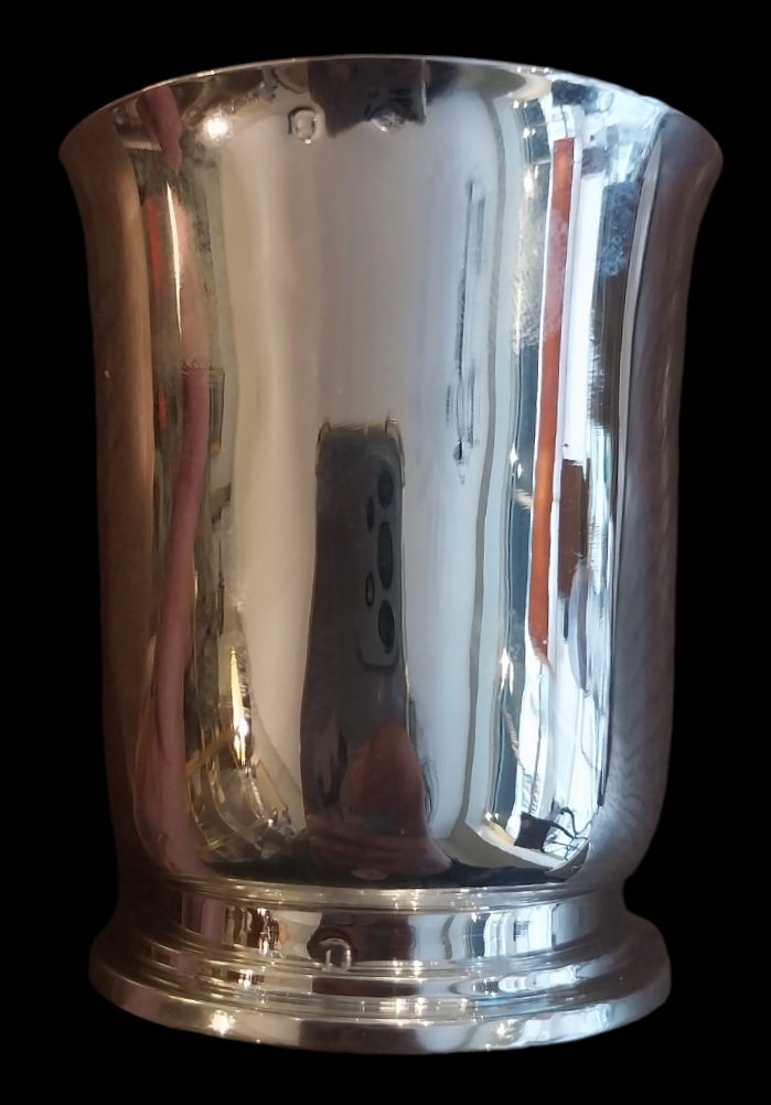 Puiforcat, Timbale En Argent Massif Art Déco , XXe-photo-3