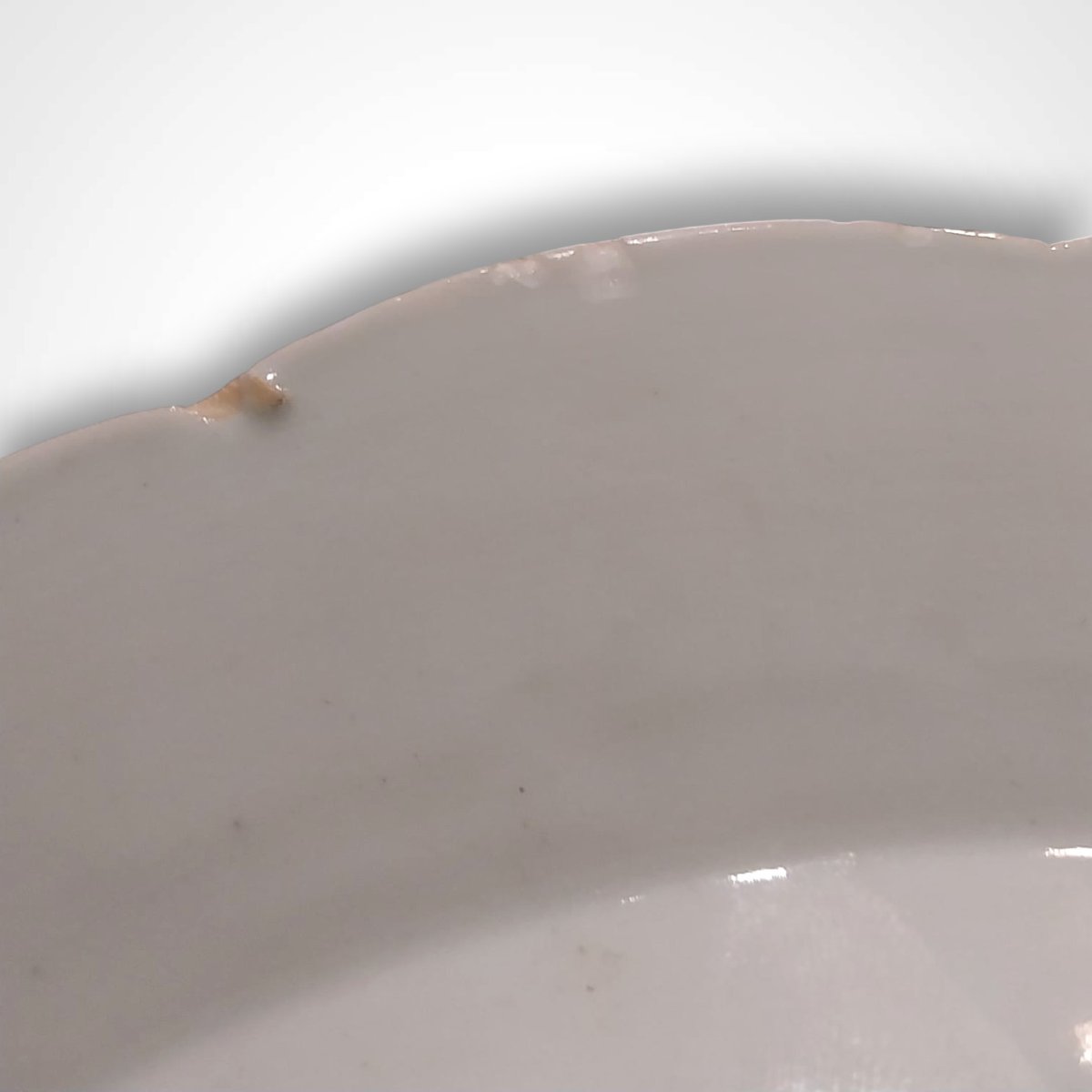 Compagnie des Indes, Paire d'Assiettes en Porcelaine, &eacute;poque XVIIIe-photo-8