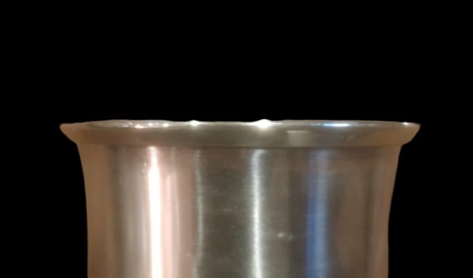 Solid Silver Timbale, Early 20th-photo-2
