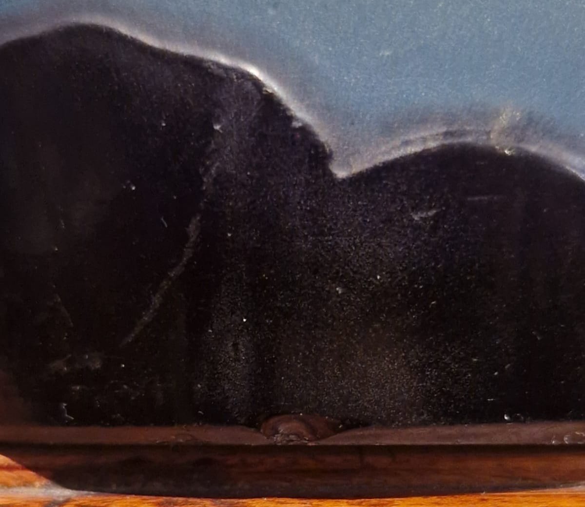 Emile Gallé, Vase en Pâte de Verre Bleu, XXe-photo-5