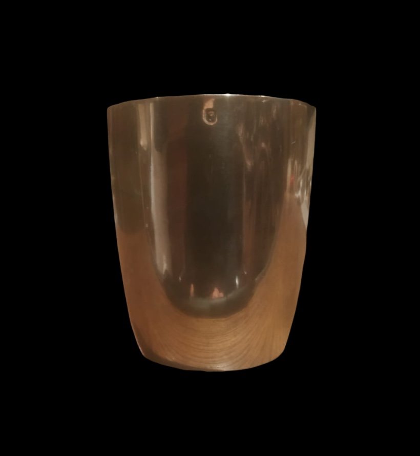 Timbale En Argent, D’époque XXème.-photo-2
