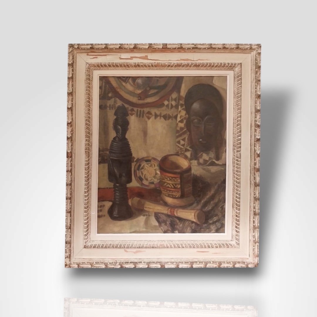 Nature Morte, Artefacts Africains, XXe
