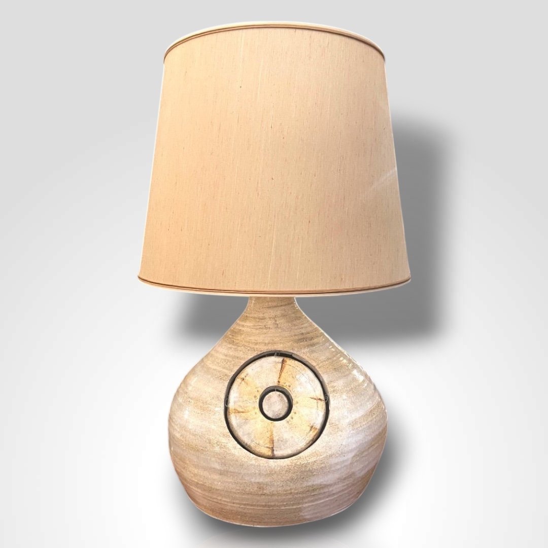 Georges Pelletier, Lampe de table en céramique  1960-1970
