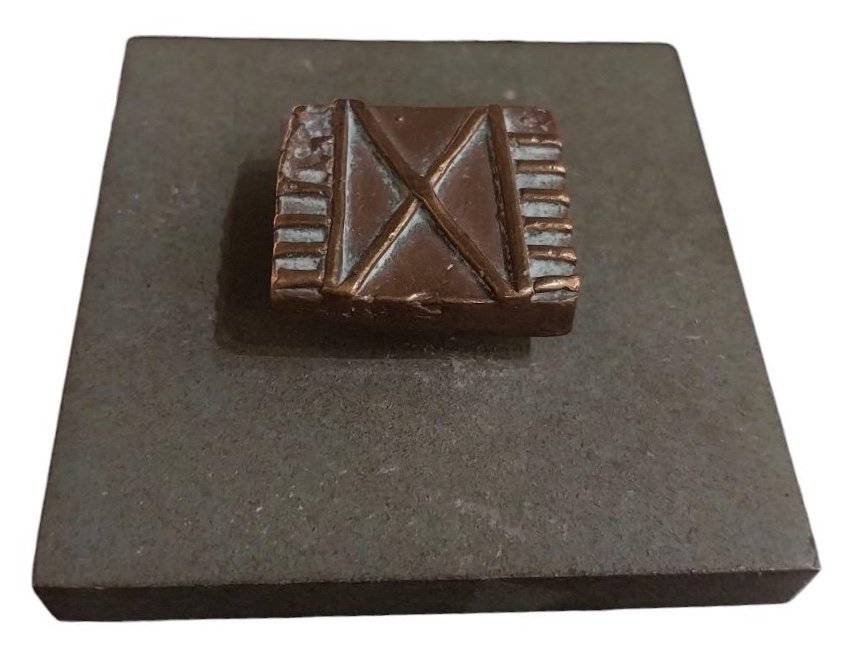 Claude De Muzac (1934-2002), Bronze Paperweight, 20th Century-photo-2