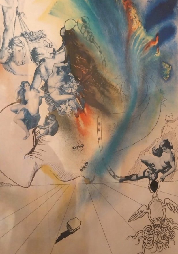 Salvador Dali (1904-1989), Lithographie Colorée, XXe-photo-4
