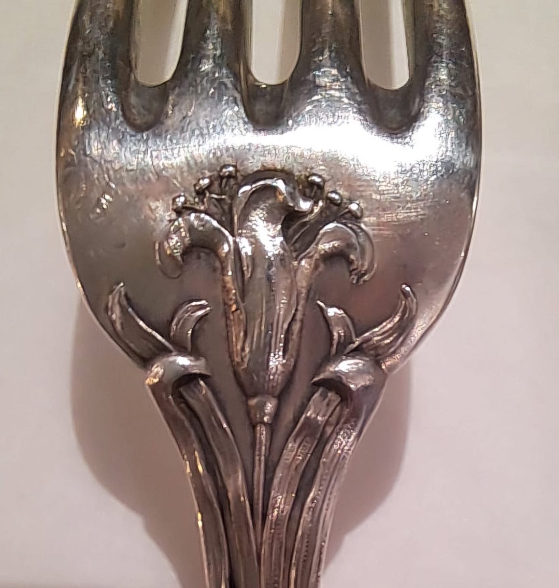 Maillard Frères & J. Vazou, ensemble de couverts en argent, fin XIXe-début XXe-photo-3