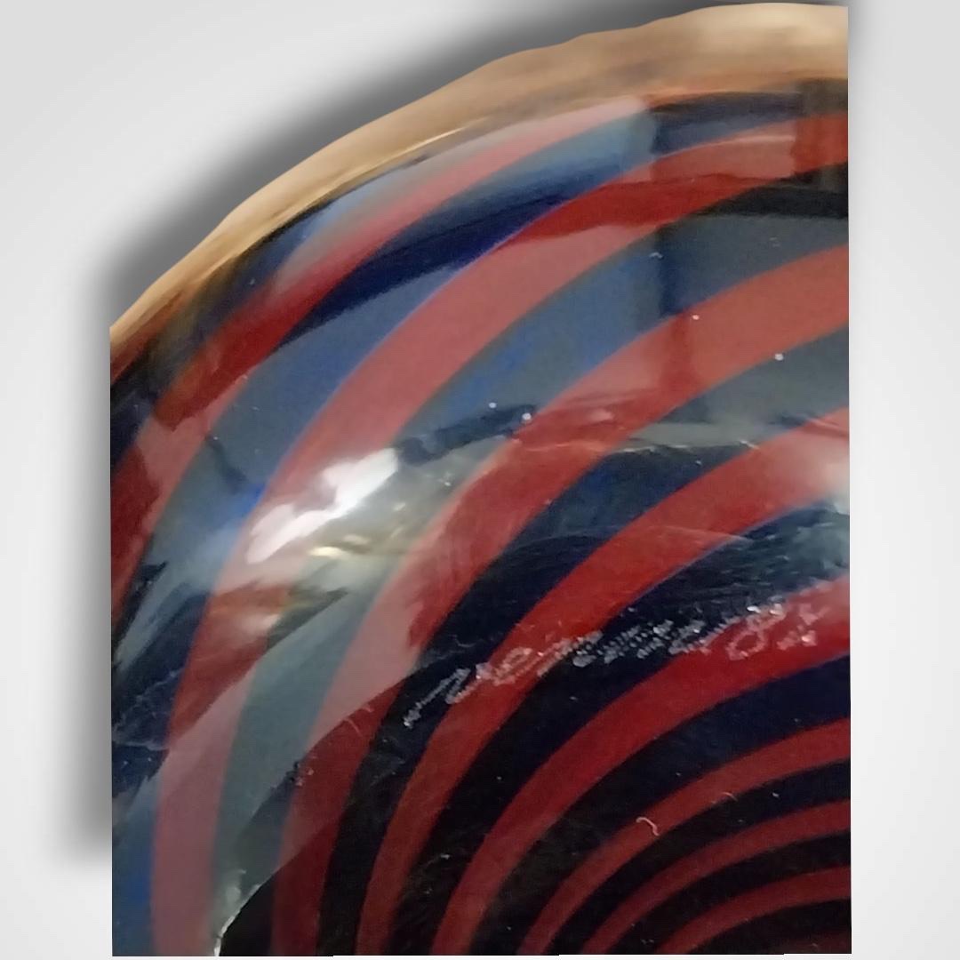 Venini, Vase “fulvio Bianconi” Murano, 1984-photo-4