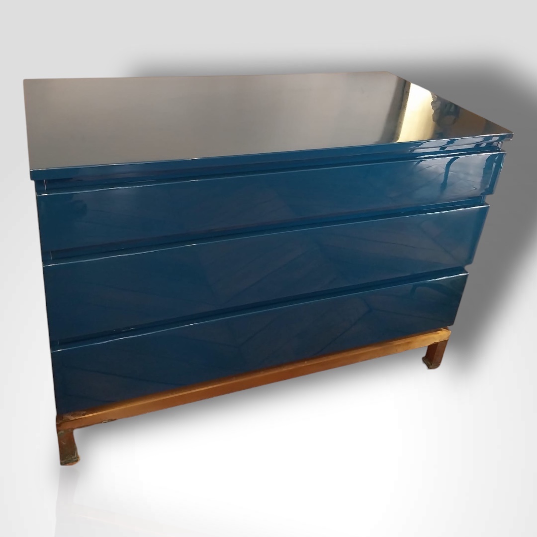 Maison Jansen, commode laquée, XXe