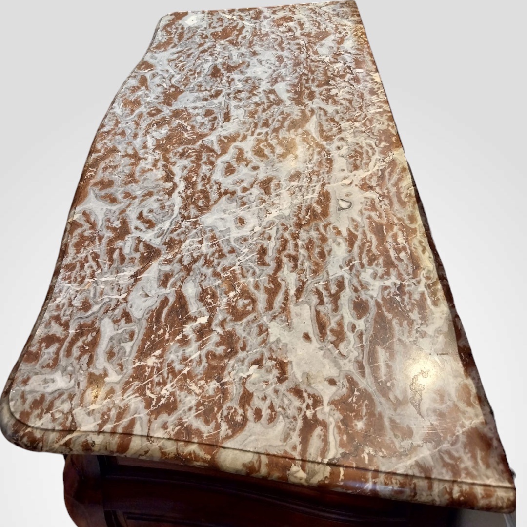 Commode de port bordelaise d’époque Louis XV, XVIIIe-photo-4