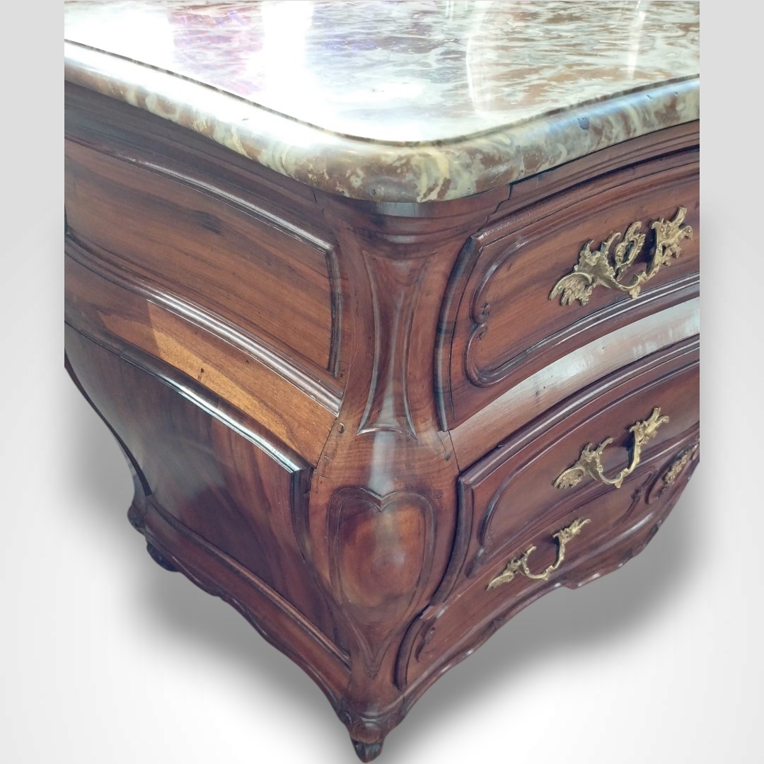 Commode de port bordelaise d’époque Louis XV, XVIIIe-photo-2