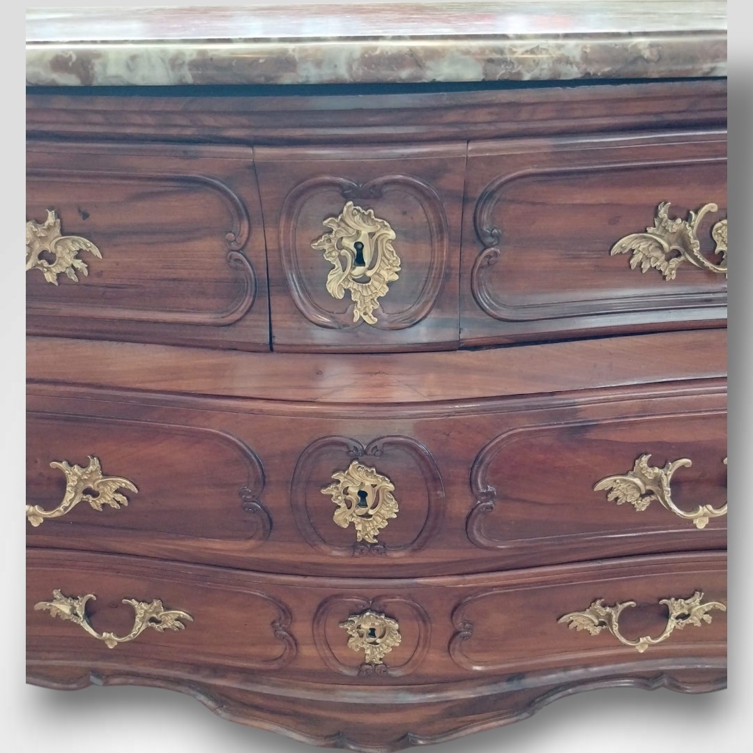 Commode de port bordelaise d’époque Louis XV, XVIIIe-photo-4