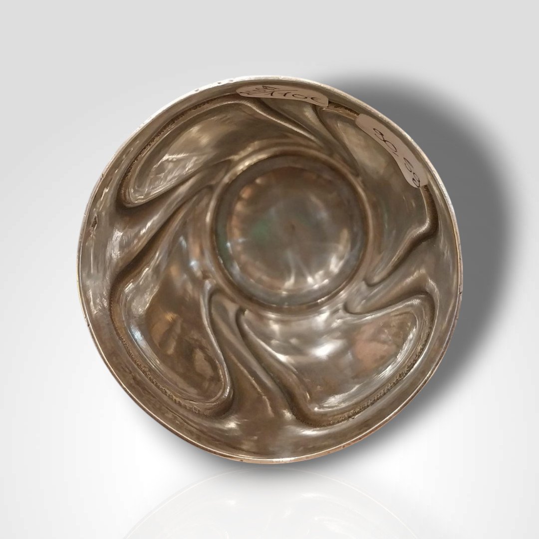 Solid Silver Cup, Art Deco, 20th Century-photo-2