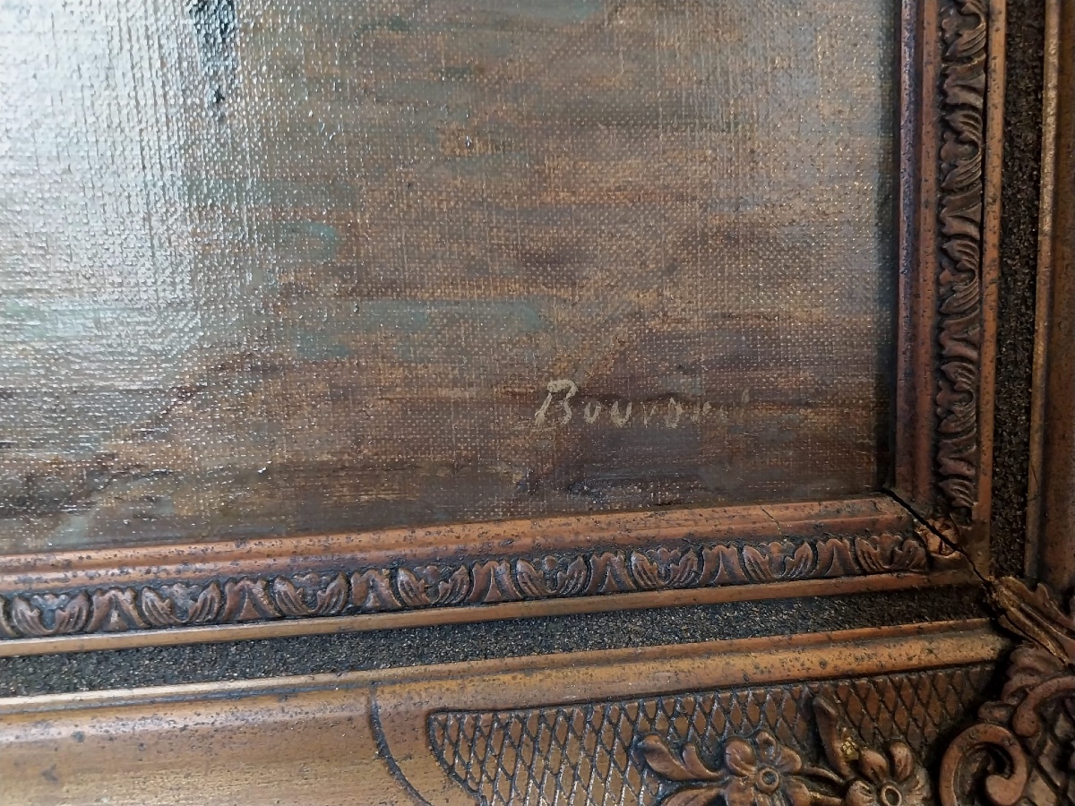 Antoine Bouvard, View Of Venice, 20th Century-photo-6