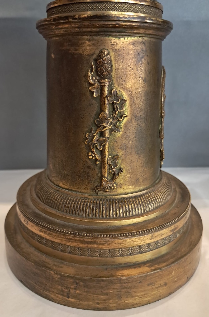 Pair Of Candelabra With Bacchantes, 19th Century-photo-1