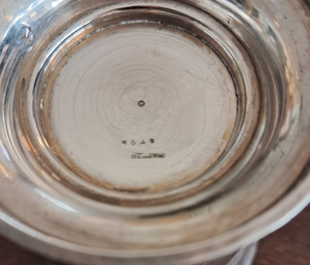 Mellerio, Solid Silver Cup, 19th Century-photo-1