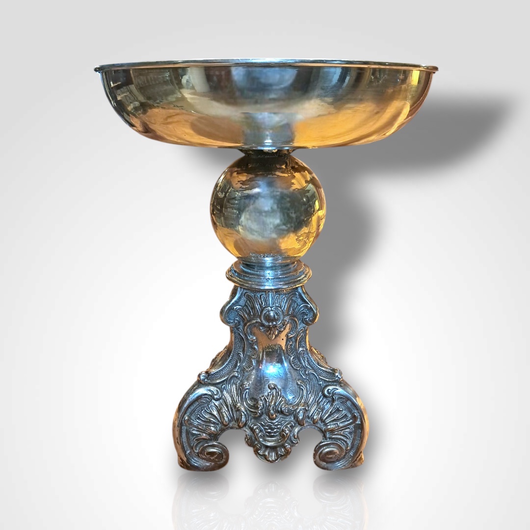 Christian Dior, Silver-plated Metal Cup, 20th Century