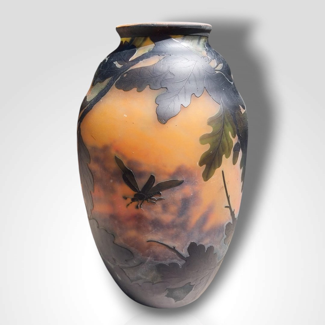 Muller et Frères, vase XXe-photo-3