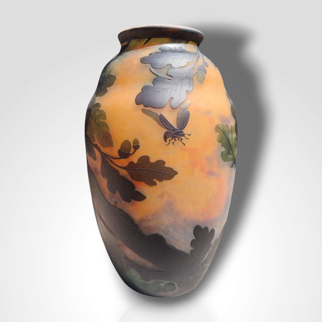 Muller et Frères, vase XXe-photo-4
