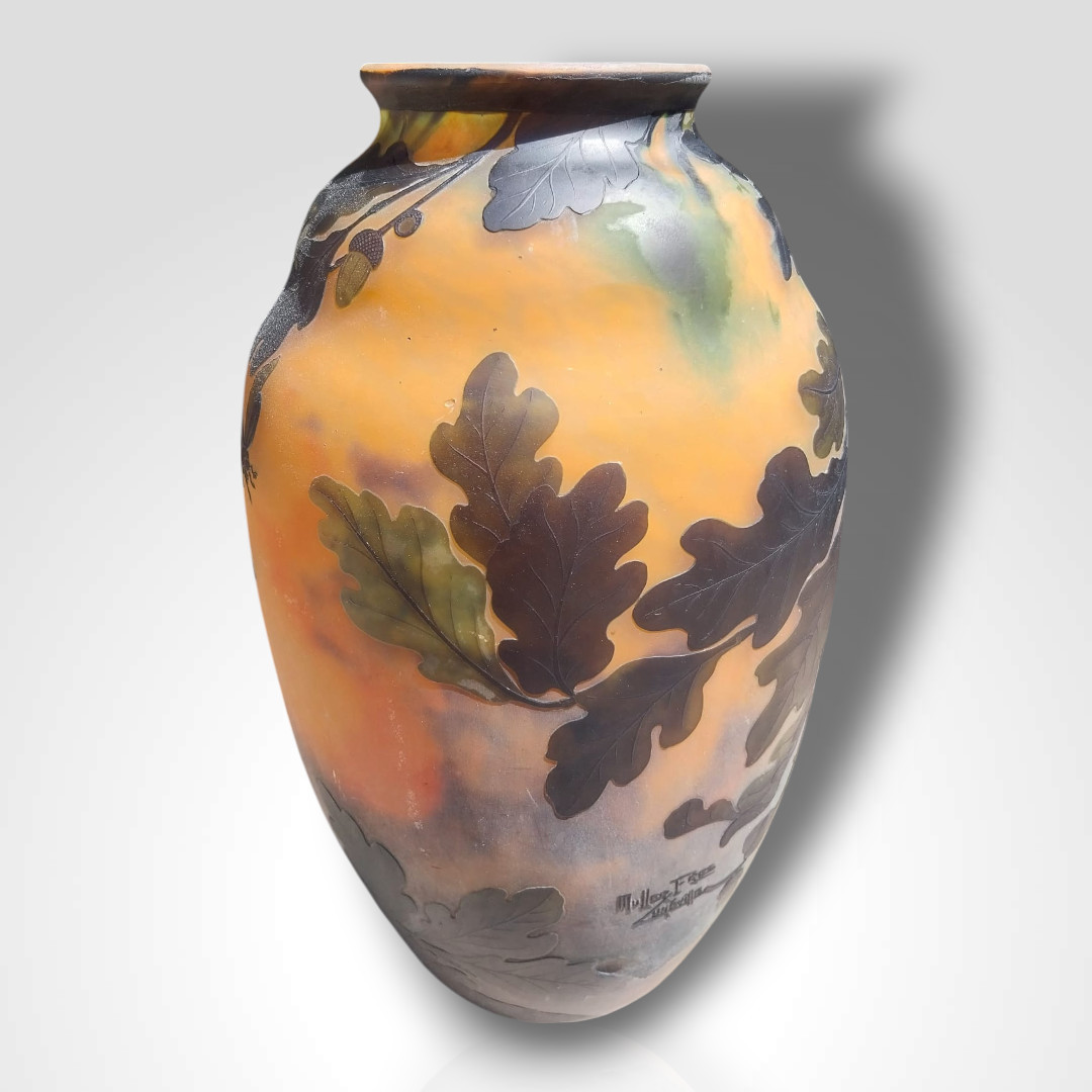 Muller et Frères, vase XXe