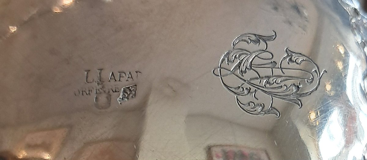 Verseuse en argent et ébène, fin XIXe-photo-1