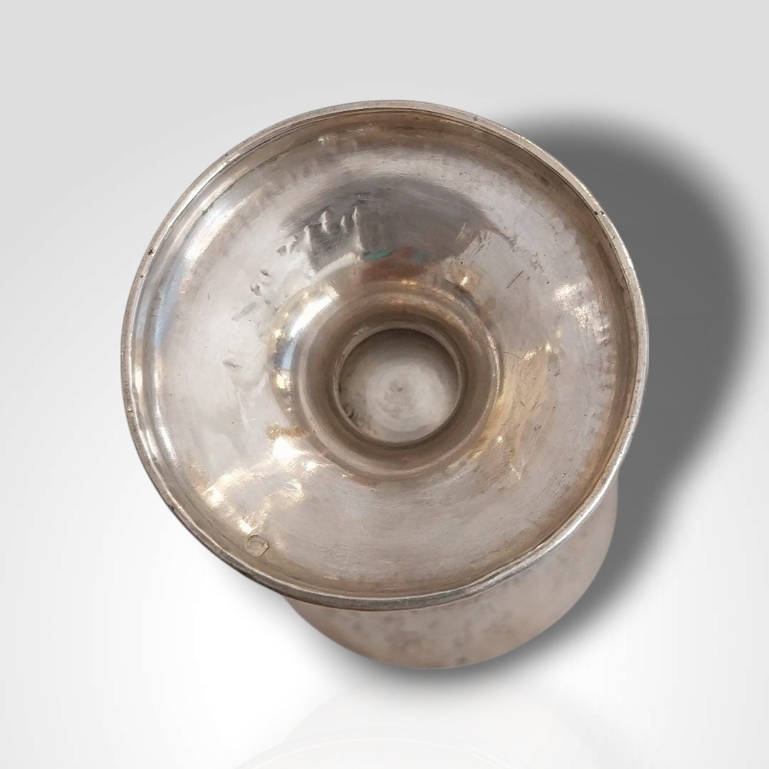 César Tonnelier (1845-1882), timbale en argent massif, XIXe-photo-3