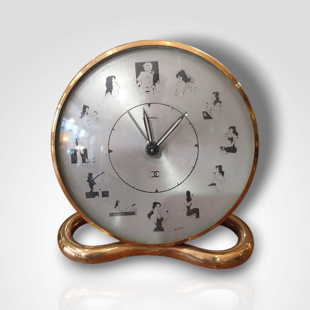 Pendulette Chanel, années 50