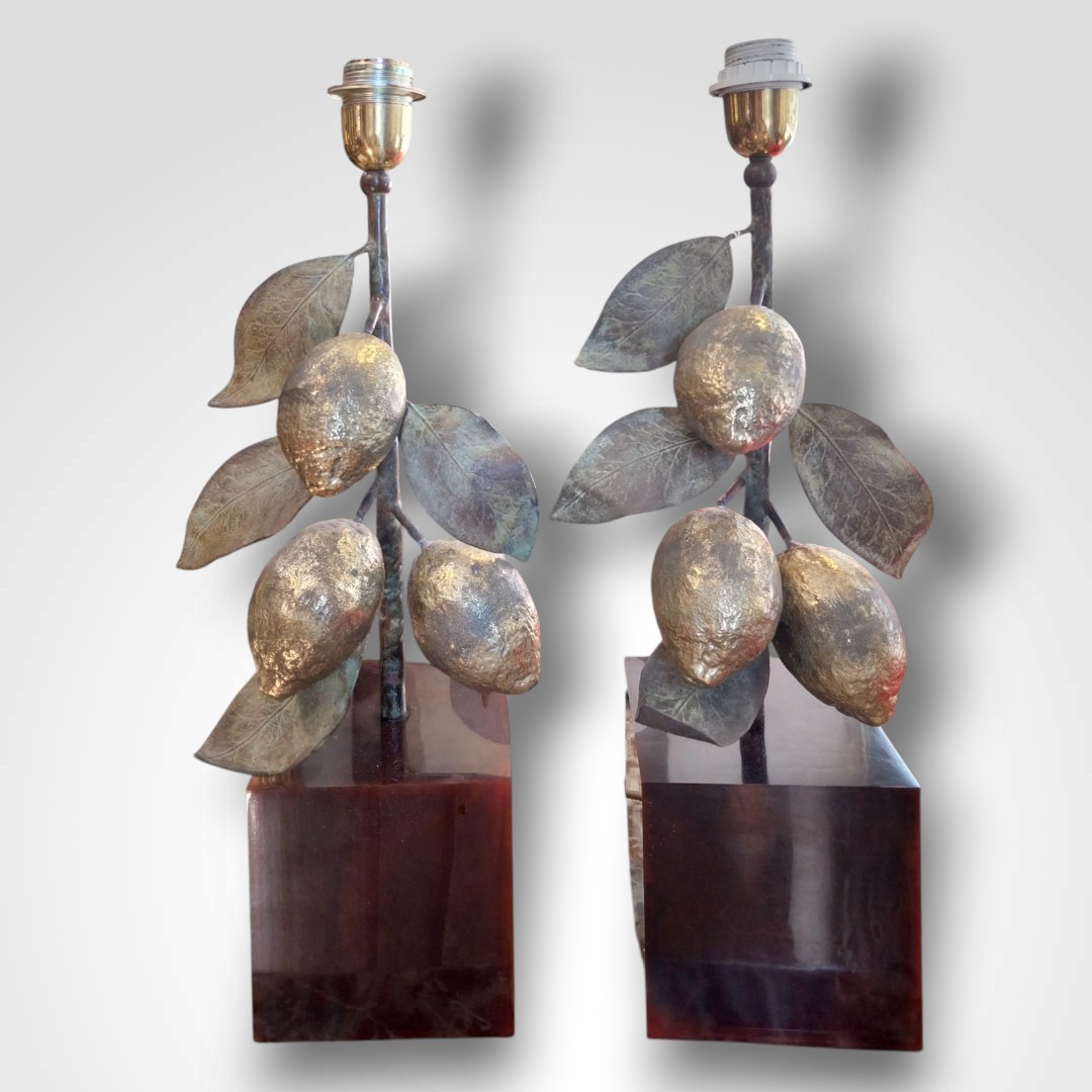 Pair Of Lamps From The 70s