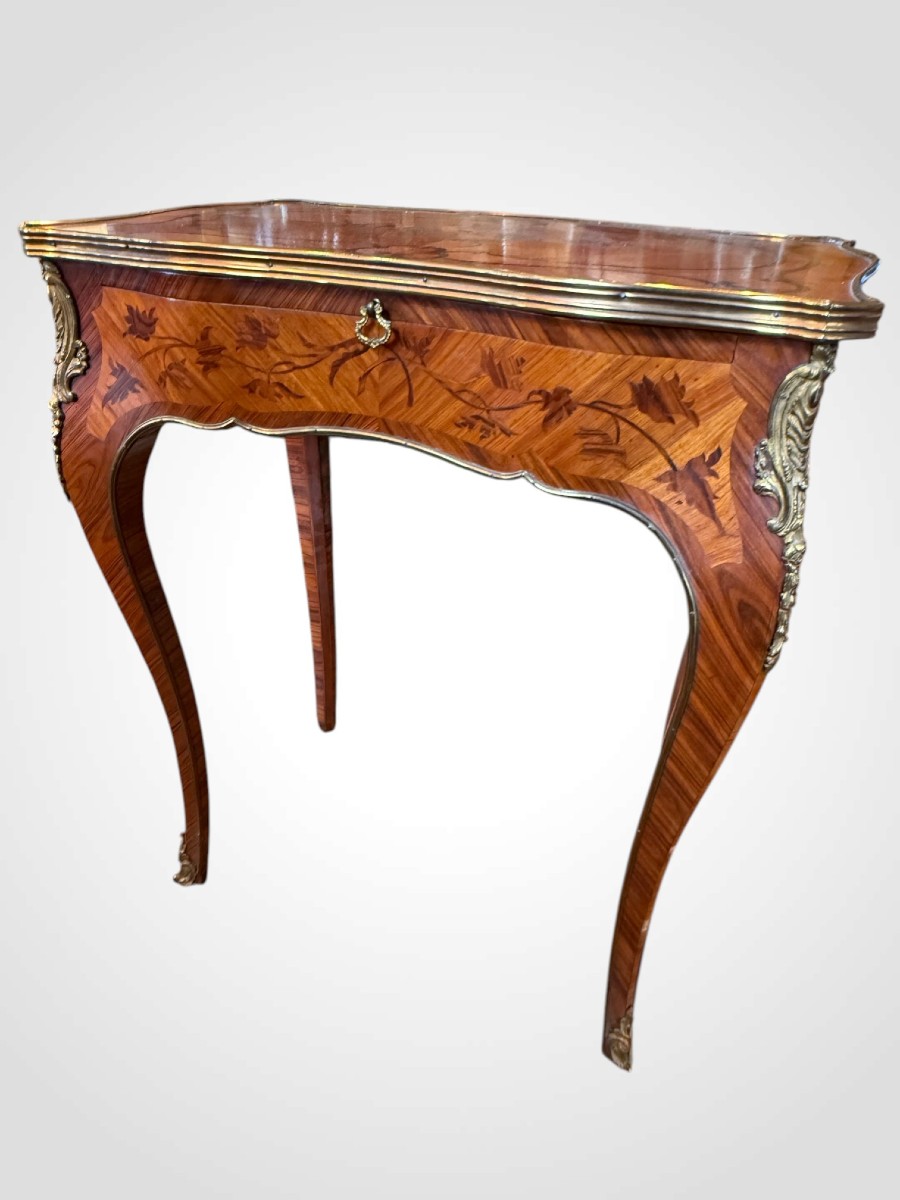 Center Table, Louis XV Style, 19th Century -photo-4